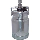 ランズバーグ・インダストリー:デビルビス 吸上式塗料カップアルミ製レバータイプ(容量1000cc)G1/4 KR-555-2 型式:KR-555-2