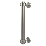 Allied真鍮402d-sn 8インチセンターにセンタードアプル、サテンニッケル