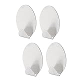 uxcell　壁ハンガー　フック　浴室　四個入　ステンレス製　ハンガー　キッチンウェア