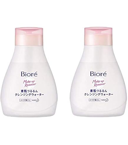 ビオレ素肌つるるんクレンジングウォーター本体 320ml ＋詰め替え Amazon | ビオレ Bioré 素肌つるるんクレンジングウォーター詰替 290ml