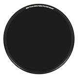 Vbestlife ND64フィルター、アルミニウム合金+光学ガラス多層コーティング超薄型ND64ニュートラルデンシティフィルター、CNC精密機械加工(77mm)