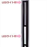 港製器工業　ポール　コッピアルーチェ　スタイル3　1550ｍｍサイズ　【自作・列柱・表札用ポールに最適！】　MLBP-□□　【機能門柱　機能ポール】 　ブラック／ダークグレイ