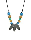 Aenki Silicone Teething Nursing Necklace Anna Gray by Aenki