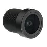 uxcell CCTVカメラのレンズ 3 mP F2.0 FPV 広角セキュリティカメラレンズ M12ネジ径 IPカメラパノラマ用 黒 3.6 mm