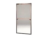 窓用ｻｯｼ網戸/ﾌﾘｰｻｲｽﾞ網戸 62-120C型 ﾌﾞﾛﾝｽﾞ ｻｲｽﾞ: H1840~1873mm×W910~930mm用