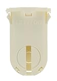 Leviton 23660-SNP Fluorescent Lampholder Medium Bi-Pin Snap-In White [並行輸入品]