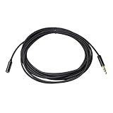 WOSIIKSLL 3.5mmヘッドフォン延長ケーブル ヘッドホン オーディオ延長ケーブル MP3 プレーヤー 3.5mm オス - メス アダプター, 5メートル