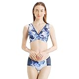 DRMETHOD Nongy ノンジー ノンワイヤーブラ ブラジャー ショーツ (シェイディングブルー, ブラLL,ショーツLL) Nongy_Set