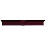 Buildersエッジ060010965078 65 5 / 8 " x 9 "フラットパネルウィンドウヘッダー078、Wineberry