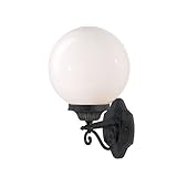 Acclaim 5261BK/WH Havana Collection 1-Light Wall Mount Outdoor Light Fixture, Matte Black [並行輸入品]