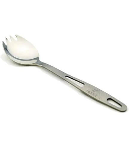 TOAKS Titanium Ultralight Spork : Amazon.sg: Sporting Goods