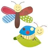 NoJo Critter Babies Wall Decor (Discontinued by Manufacturer) [並行輸入品]