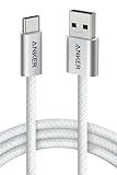 Anker Zolo USB-C & USB-A ケーブル 1.8m ホワイト