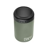 YETI (イエティ) Rambler 12オンス コルスター缶インシュレーター 標準サイズの缶用 キャンプグリーン (中身は入れません)