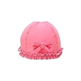 (ミキハウス)MIKIHOUSE　ドットフリル リボン付きスイムキャップ Ｓ(46-52cm) ピンク（08）