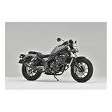 オーヴァーレーシング(OVER racing) SSメガホン BLK サイレント スリップオン Rebel250 17-22 17-13-021