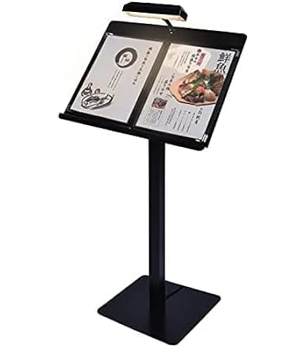 Amazon.co.jp: [頂点看板]スタンド付きLEDライトメニュー看板