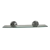Allied Brass MC-33/24-PC 24' Beveled Glass Shelf Polished Chrome [並行輸入品]
