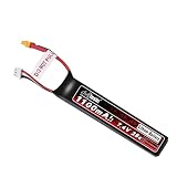 Lipo リポバッテリー7.4V 1100mAh 2S 25C XT30プラグ付き リポバッテリー05×20×11mm マジックテープ付き(選択必要) 2025HS