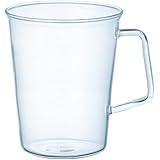 KINTO (キントー) CAST カフェラテマグ 430ml 耐熱ガラス 電子レンジ・食洗機使用可 8436