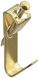Nationalハードウェアv2530 20ポンド。画像ハンガーin Brass 1 Pack N260-026 1