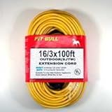 Pit Bull CHI16325UL 25-Feet Extension Cord UL [並行輸入品]