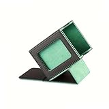 CRAFT CROWN 推し窓デッキケース/PUレザーデッキボックス/窓付き / 目安80-100枚収納可能 (グリーン)