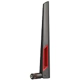 デュアルバンド WiFi アンテナ 2.4G 5G 5.8GHz 12dBi 170mm RP-SMAオス コネクタ 高利得 Bluetooth Zigbee 対応 (1個)