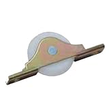 ヨコヅナ 普及品フラッターV型戸車 ジュラコン車 鉄枠(18mm・V型)(1個価格) FDM-0189