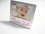 New Baby Girl Glitter Photo Frame 6x4 by Shudehill Giftware