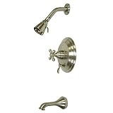 Elements of Design EB36380AX New Orleans Single Handle Tub & Shower Faucet, 7-1/2' Diameter Escutche
