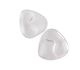 ブラジャーとビキニのゲルインサート夏の防水シリコン三角形のプッシュアップ乳房パッドの水着とブラジャーの女性（透明）