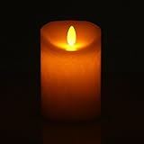 Hilitchi電池式移動ウィックFlame LED電子キャンドルライトBanquetウェディングホリデーパーティーホーム装飾用( 8 x 12 cm