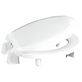Centoco 3l440sts-001プラスチックラウンドToilet Seat with閉じたフロント、ホワイト