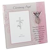 Christening Angel Photograph Frame for 6 x 4 Photo - Boxed Gift for Girl by Shudehill