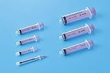 ニプロ ENシリンジ DS50ML-IS3 紫 サイズ 50ml 25本 60-091 キャップ3個付き