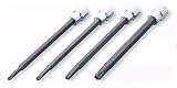 コーケン 3/8(9.5mm)SQ. イジリ止めトルクスビットソケット 全長160mm T30H 3025.160-T30H