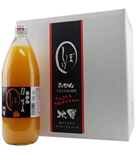 Amazon.co.jp: 瀬戸内しまなみ・みかんジュース500ml×6本・伯方果汁