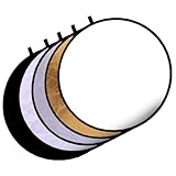 Toivexa 撮影用レフ板 ライトリフレクター 折りたたみ式 写真 ディフューザー ポータブル ディスク リフレクター スタジオ写真 屋外 照明用