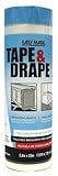 KleenEdge High Tack Pre-Taped Plastic Dropcloth [並行輸入品]