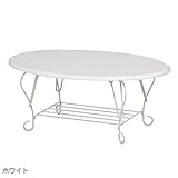 デザインテーブル 折りたたみ テーブル 棚 もついているので 簡単な 収納 にも たためる から 収納 も ラクラク IRON 折れ脚テーブル ホワイト