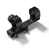 ATREIDES スコープマウント 30mm/25.4mm チューブ対応 20mm レール 中心高 1.6インチ 角度インジケーター & 水平校正器付き デュアルリングカンチレバータイプ