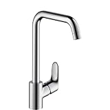 Hansgrohe(ハンスグローエ) フォーカス シングルレバーハイスパウトキッチン混合水栓 (ハンスグローエ ジャパン公式・日本規格適合品)