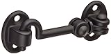 Baldwin 0950190 Cabin Door Hook, Black [並行輸入品]