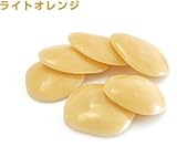 暗いところ光る不思議な石　セレネストーン　大　１Ｋｇ　ライトオレンジ　夜間発光色ブルー