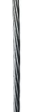3M DBI-SALA 6110030 Lad-Saf, Flex Cable For Straight Lad-Saf System, 3/8 1x7 Galv, 30', Silver by 3M