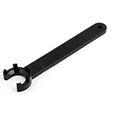 uxcell コレットチャックレンチ　コレットチャック工具　　CNCツール　ブラック　メタル　プレシジョン　ER20M　スパナ