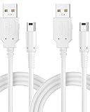 (2本入り) 3DS 充電器 USB充電ケーブル 互換 Nintendo New 3DS XL/3DS LL/3DS/3DS XL/3DS/New 2DS XL/2DS XL/2DS/DSi/DSi XL など対応 USB電源コード Compatible with 3DS