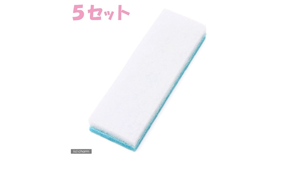 Amazon アクロ アオコ抑制上部フィルター用マット 37 0 12 5 4 8cm 5セット 45 60cm水槽用 アクロ ウォーターポンプ用アクセサリー 通販