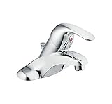 Moen 84503 Adlerセンターセットsingle-handleバスルーム蛇口、4、クロムをMoen